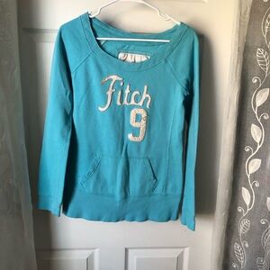 Abercrombie & Fitch Y2K Sweatshirt top cotton women size S logo